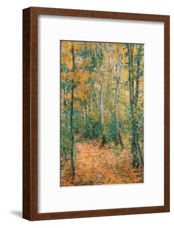 Wood Lane Art Print by Claude Monet | Art.com