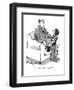 "You will find that time passes." - New Yorker Cartoon-James Mulligan-Framed Premium Giclee Print
