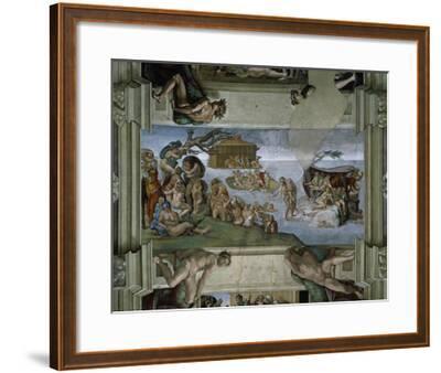 Sistine Chapel Ceiling: the Flood, 1508-12 Giclee Print by ...