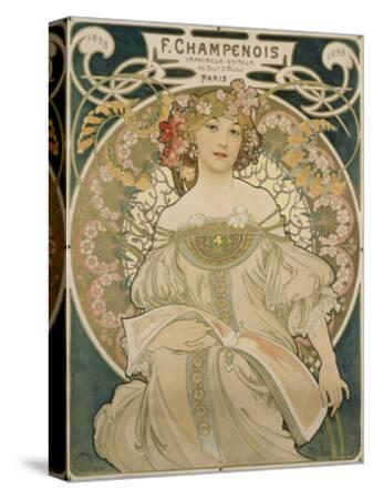 Poster for F. Champenois, 1897 Giclee Print by Alphonse Mucha | Art.com