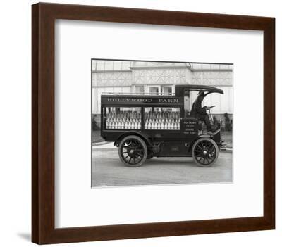 Hollywood Farm Milk Delivery Truck, Seattle, 1913 Giclee ...
