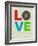 Love Poster-NaxArt-Framed Art Print