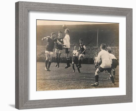 Bolton Wanderers vs. West Ham United, FA Cup Final, 28th April 1923-English Photographer-Framed Photographic Print