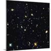 HST Deep-view of Several Very Distant Galaxies-null-Mounted Premium Photographic Print