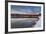 Whitefish Lake Reflecting Big Mountain in Winter Sunset, Montana, USA-Chuck Haney-Framed Photographic Print