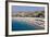 Baie Des Anges and Promenade Anglais-Amanda Hall-Framed Photographic Print