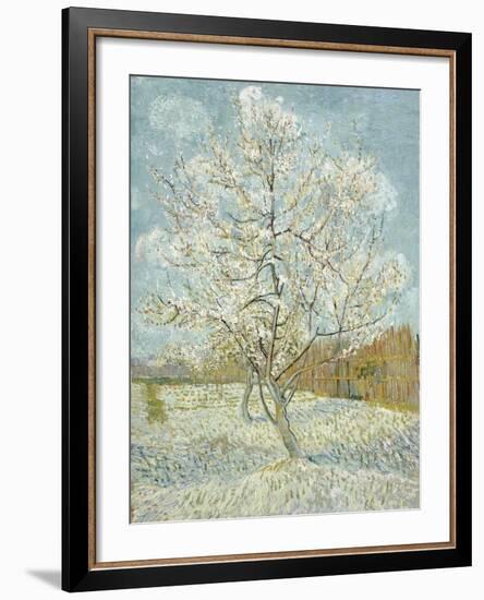 The Pink Peach Tree-Vincent van Gogh-Framed Giclee Print