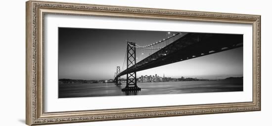 Bay Bridge San Francisco Ca USA-null-Framed Photographic Print
