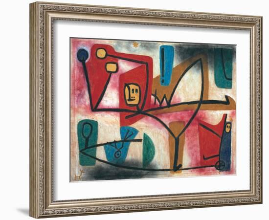 Uebermut (Arrogance)-Paul Klee-Framed Giclee Print