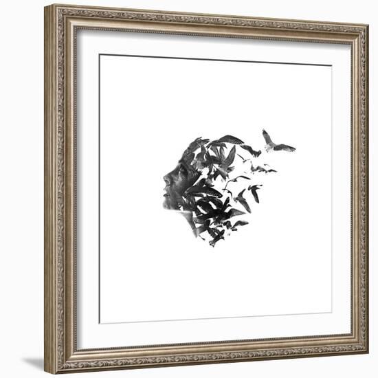 An Ode to the Sea, pt. 1-Aneta Ivanova-Framed Giclee Print