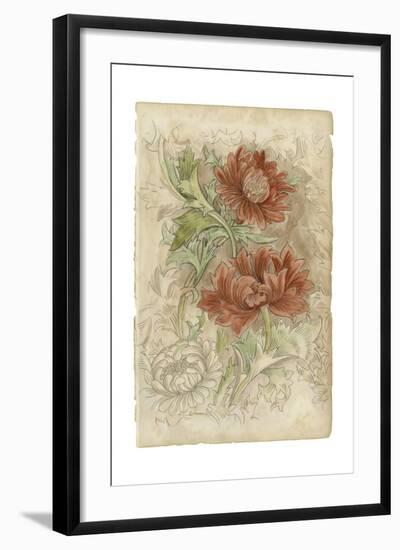 Floral Pattern Study I-Ethan Harper-Framed Art Print