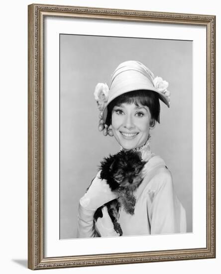 My Fair Lady, Audrey Hepburn, 1964-null-Framed Photo