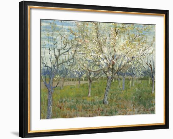 The Pink Orchard, 1888-Vincent van Gogh-Framed Giclee Print