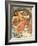 Dance (From the Series the Art), 1898-Alphonse Mucha-Framed Giclee Print