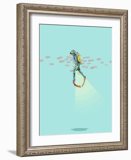 Under the Sea-Jason Ratliff-Framed Giclee Print