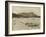 Native Hawaiian Canoe Surfers at Diamond Head, C.1890S-null-Framed Photographic Print