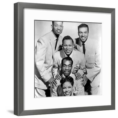 The Platters : Bottom-Top : Zola Taylor, Herb Reed, Tony Williams C ...
