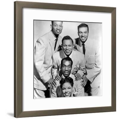 The Platters : Bottom-Top : Zola Taylor, Herb Reed, Tony Williams C ...