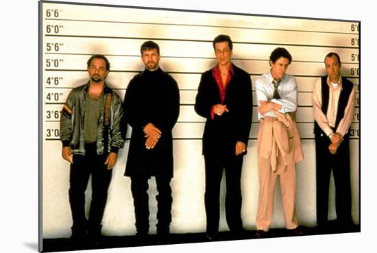 Usual Suspects, 1995, in Police Lineup Seance D'Identification-null-Mounted Photo