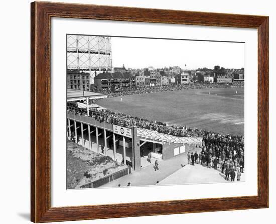 General View of the Oval Cricket Ground August 1947-Staff-Framed Photographic Print