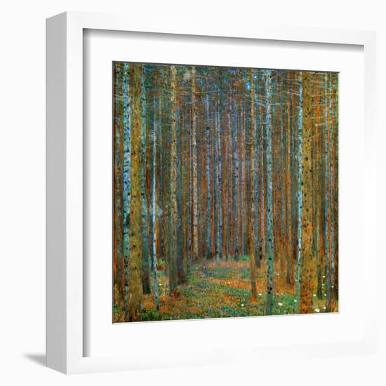 Tannenwald (Pine Forest), c.1902-Gustav Klimt-Framed Art Print