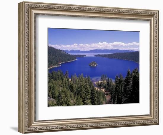 Emerald Bay, Lake Tahoe, California, USA-Adam Jones-Framed Photographic Print