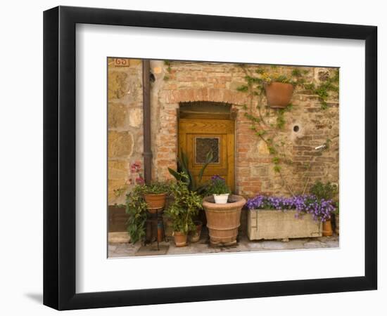 Montefollonico, Val D'Orcia, Siena Province, Tuscany, Italy-Sergio Pitamitz-Framed Photographic Print