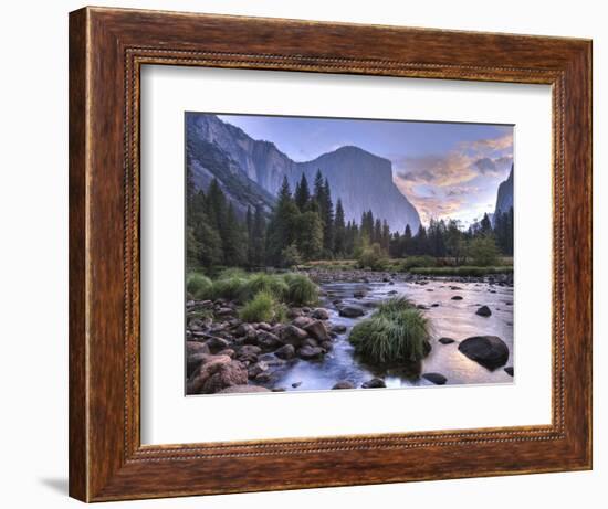 Early Sunrise, Yosemite, California, USA-Tom Norring-Framed Photographic Print