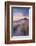 Sunrise over Bamburgh Beach and Castle from the Sand Dunes, Northumberland, England. Spring (March)-Adam Burton-Framed Photographic Print