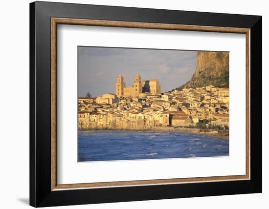 Cefalu, Palermo District, Sicily, Italy, Mediterranean, Europe-Bruno Morandi-Framed Photographic Print