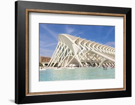 La Ciudad De Las Artes Y Las Ciencias (City of Arts and Sciences), Valencia, Spain-Chris Hepburn-Framed Photographic Print