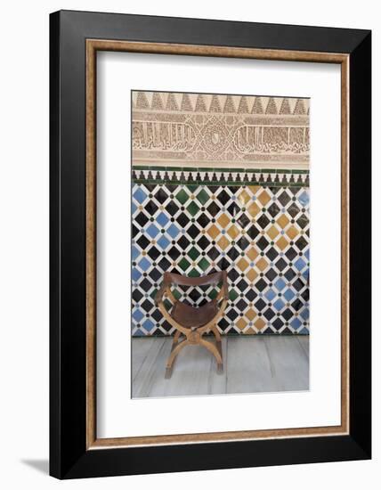 Alhambra, Granada, Province of Granada, Andalusia, Spain-Michael Snell-Framed Photographic Print