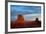 Utah, Monument Valley Navajo Tribal Park. Eroded Formations-Jay O'brien-Framed Photographic Print