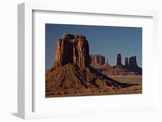 View from Artist's Point, Buttes, Monument Valley, Arizona, USA-Michel Hersen-Framed Photographic Print