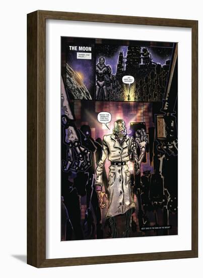 Zombies vs. Robots: Volume 1 - Comic Page with Panels-Anthony Diecidue-Framed Art Print