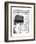 (The cartoon is an image of the front cover of the magazine I Hate My Hat,? - New Yorker Cartoon-J.C. Duffy-Framed Premium Giclee Print
