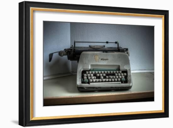 Old Typewriter-Nathan Wright-Framed Photographic Print