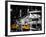 Chicago the Musical - Yellow Cabs in front of the Ambassador Theatre in Times Square by Night-Philippe Hugonnard-Framed Photographic Print