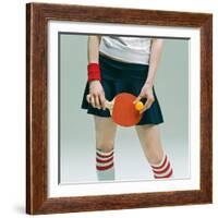 Table Tennis Player-Ryuhei Shindo-Framed Photographic Print