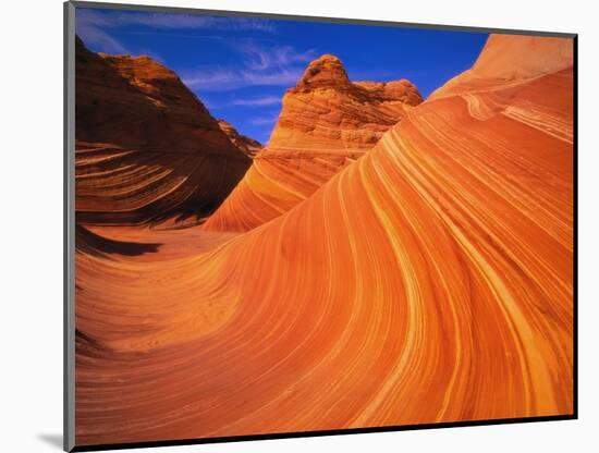 Coyote Butte's Sandstone Stripes-Joseph Sohm-Mounted Photographic Print