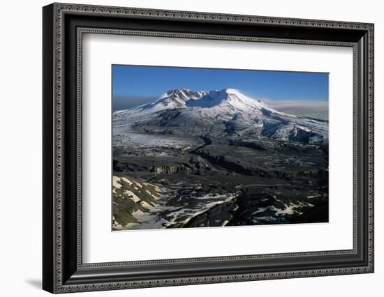 Ash Filled Valley Near Mount St. Helens-Paul Souders-Framed Photographic Print