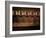 Glasses of Red Wine in a Row-Steve Lupton-Framed Photographic Print