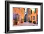 Narrow Alley in Saint Tropez at Cote D'azur, France-PlusONE-Framed Photographic Print
