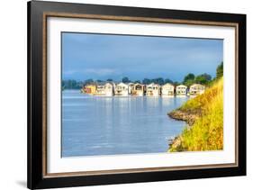 Houseboats-Anton Foltin-Framed Photographic Print