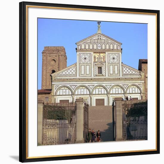 The West Facade of San Miniato Al Monte, 12th Century-CM Dixon-Framed Photographic Print