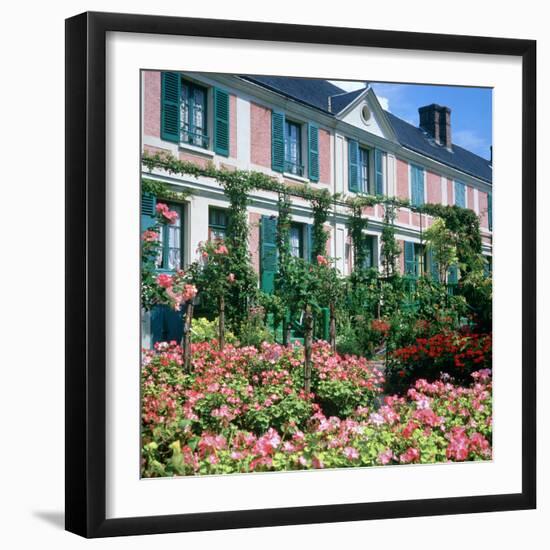 Claude Monets House, Giverny, Normandy, France-Peter Thompson-Framed Photographic Print