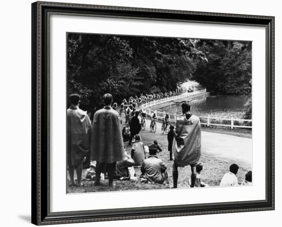 Road Cycling in the 1948 London Olympics-null-Framed Photographic Print