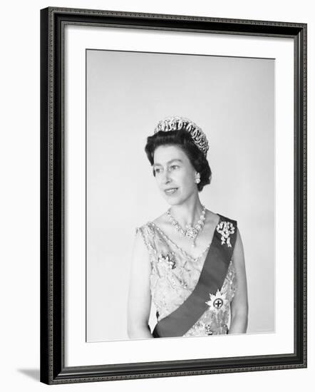 Elizabeth II, Born 21 April 1926-Cecil Beaton-Framed Photographic Print