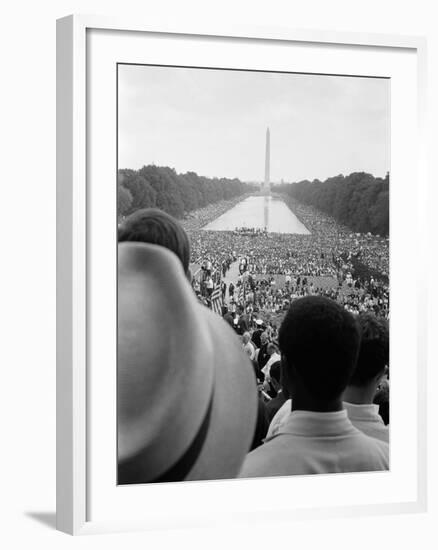 Civil Rights March on Washington, D.C.-Warren K^ Leffler-Framed Photo