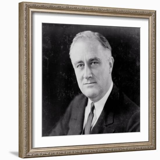 Franklin Delano Roosevelt, circa 1933-Elias Goldensky-Framed Photo